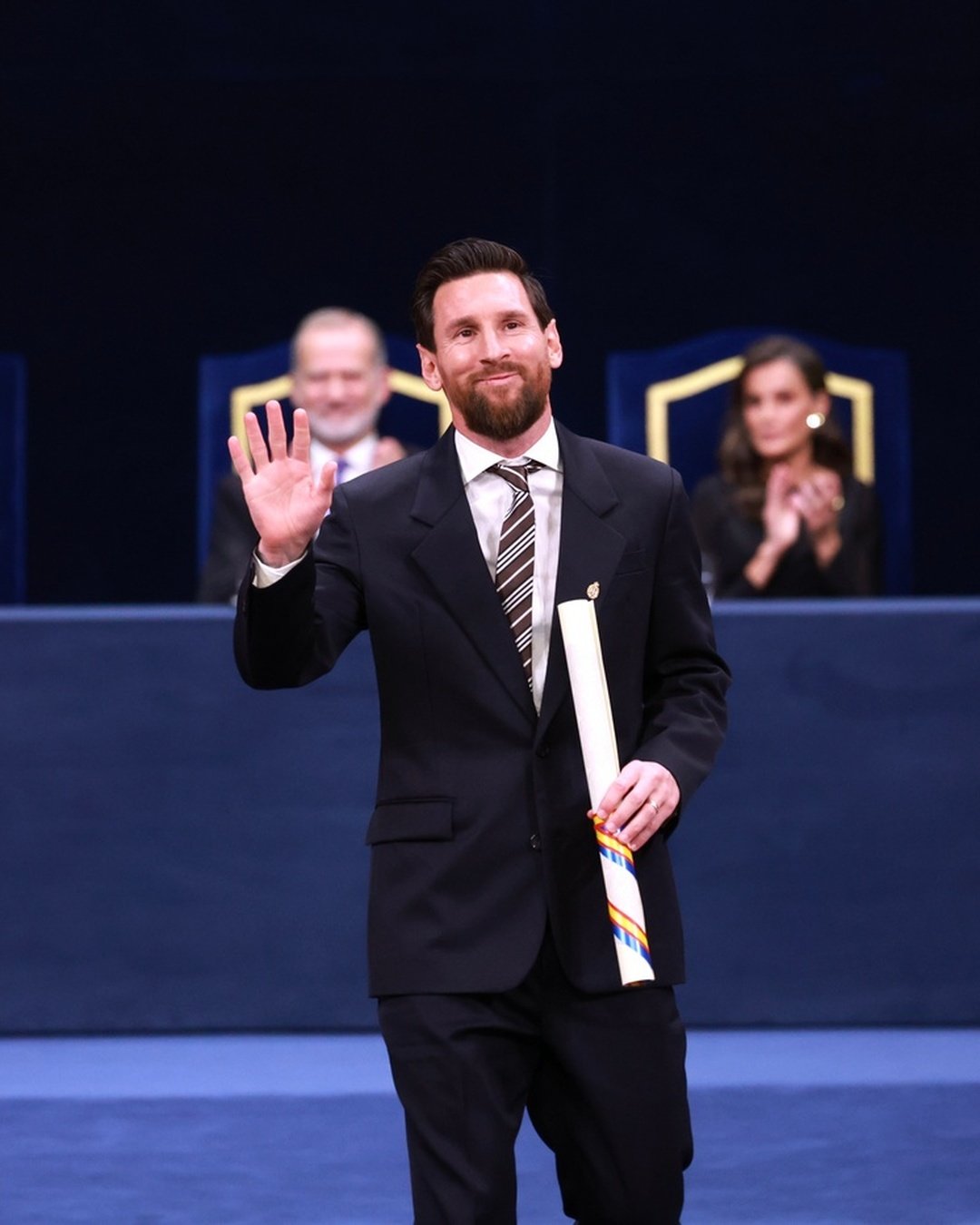 LEONOR ENTREGA A MESSI EL PREMIO PRINCESA DE ASTURIAS DE LOS DEPORTES 2026 EN OVIEDO